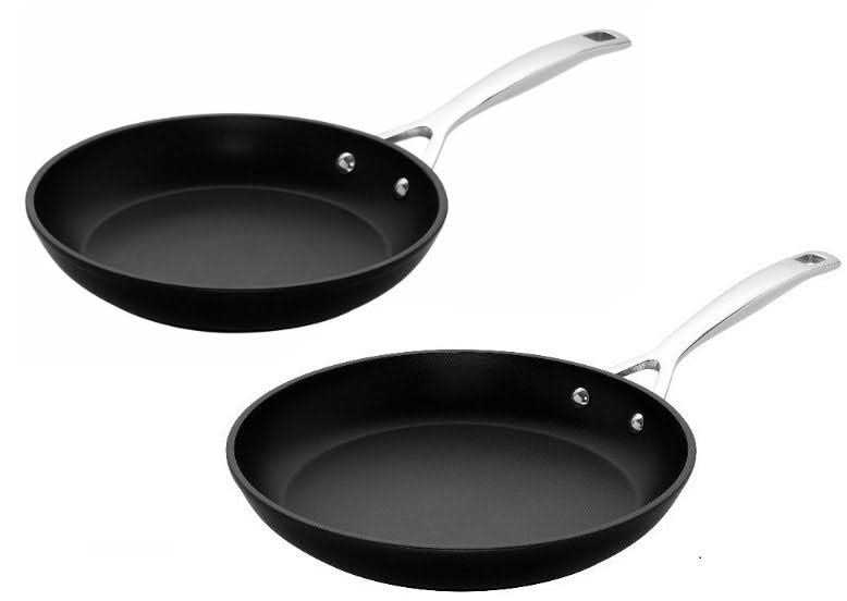 Le Creuset Bratpfannenset Les Forgées TNS - ø 24 und 28 cm + Deckel 