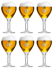 Leffe Biergläser 250 ml - 6 Stück