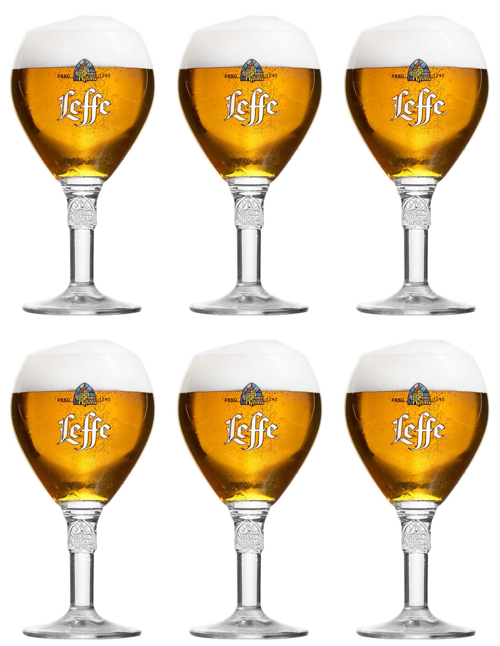 Leffe Biergläser 330 ml - 6 Stück