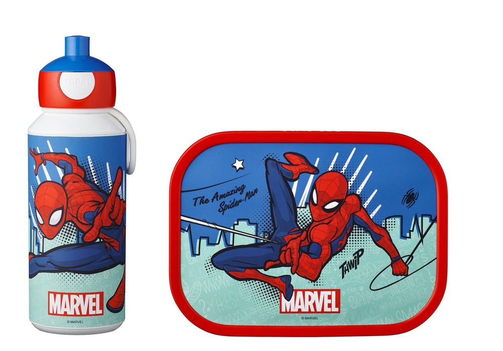 Mepal Lunch-Set (Schulbecher & Lunchbox) Campus Pop-Up Spiderman