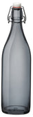 Bormioli Rocco Bügelflasche / Weckflasche Giara Grau 1 Liter