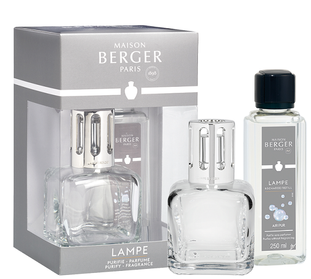 Lampe Berger Geschenkset Glacon Transparent