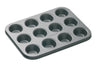 MasterClass Muffinform Antihaft Stahl 26 x 20 cm - 12er Muffinblech