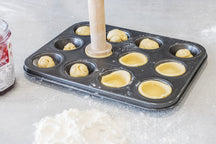 MasterClass Muffinform Antihaft Stahl 26 x 20 cm - 12er Muffinblech