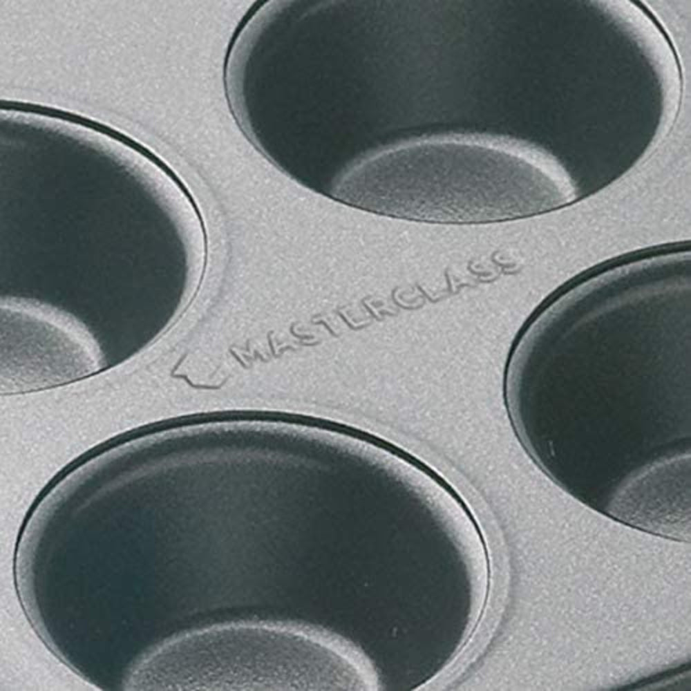 MasterClass Muffinform Antihaft Stahl 26 x 20 cm - 12er Muffinblech