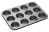 MasterClass Muffinform Stahl Antihaft 35 x 27 cm - 12er Muffinblech 