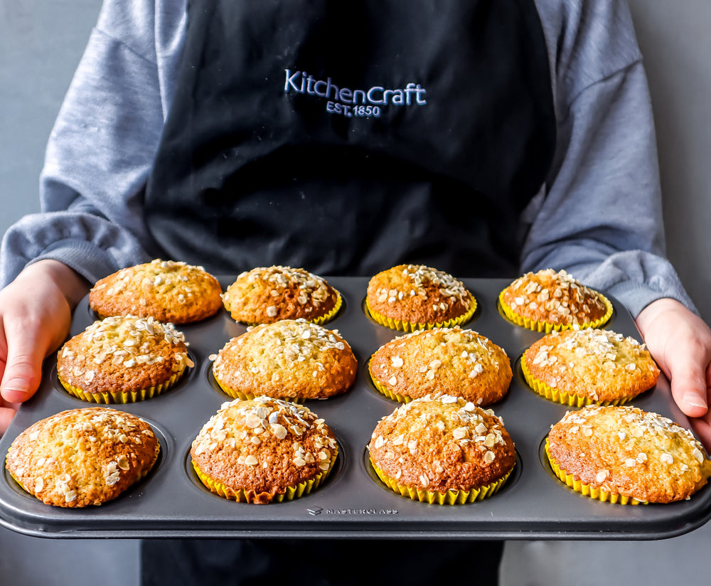 MasterClass Muffinform Stahl Antihaft 35 x 27 cm - 12er Muffinblech 