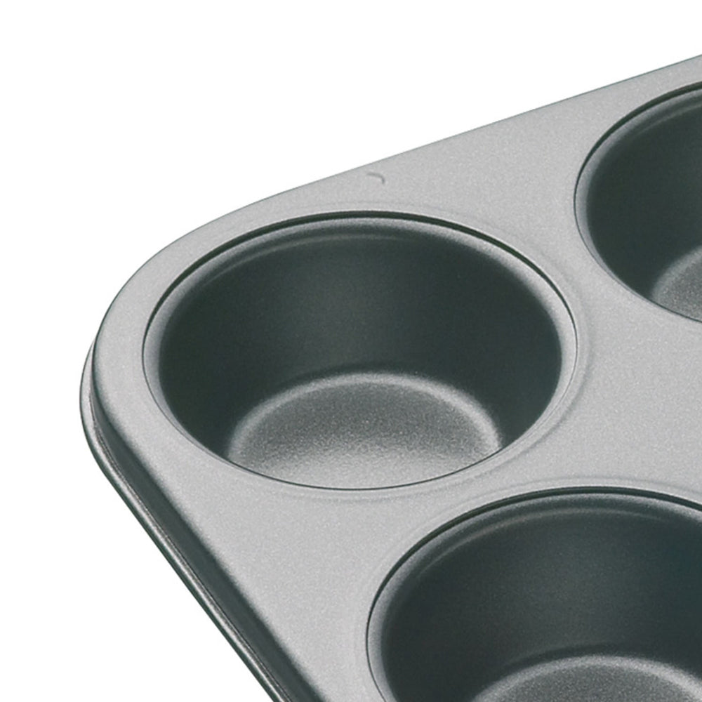 MasterClass Muffinform Stahl Antihaft 27 x 18 cm - 6er Muffinblech