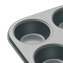 MasterClass Muffinform Stahl Antihaft 27 x 18 cm - 6er Muffinblech