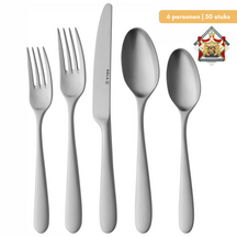Sola Besteckset Nordica MAT - 18/10 Edelstahl - 50-teilig / 6 Personen