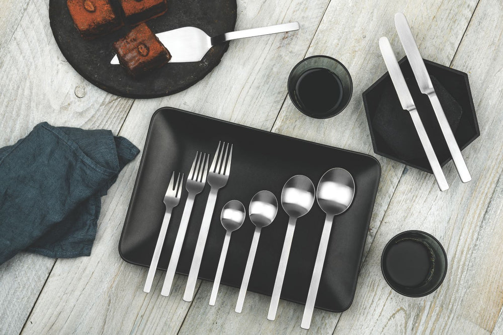 Mepra Besteckset Stile Ice - Matt - Edelstahl - 24-teilig / 6 Personen