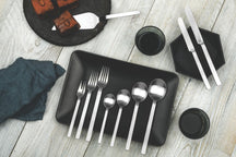 Mepra Besteckset Stile Ice - Matt - Edelstahl - 24-teilig / 6 Personen