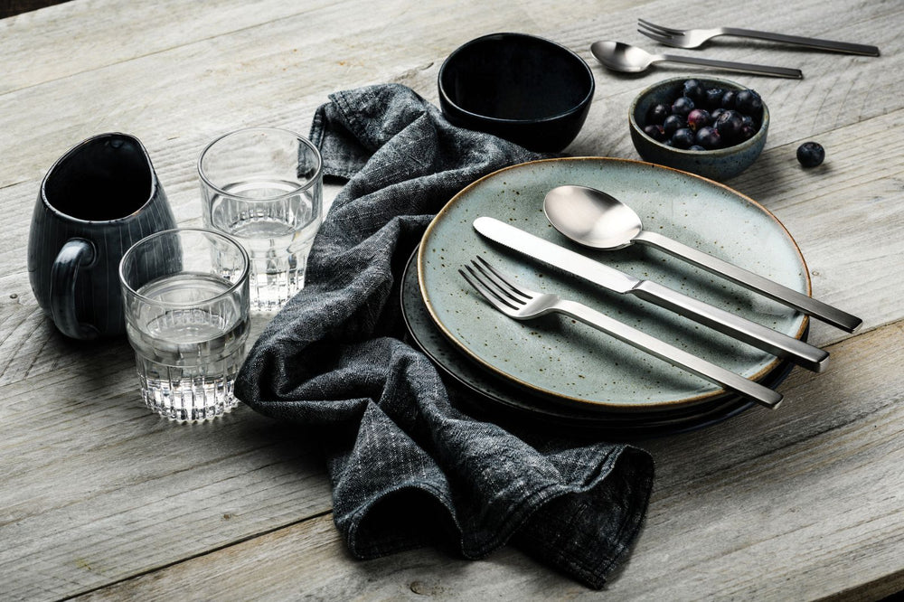 Mepra Besteckset Stile Ice - Matt - Edelstahl - 24-teilig / 6 Personen