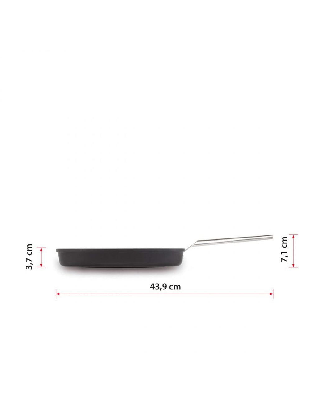 Valira Grillpfanne Aire - 23 x 23 cm - Standard-Antihaftbeschichtung