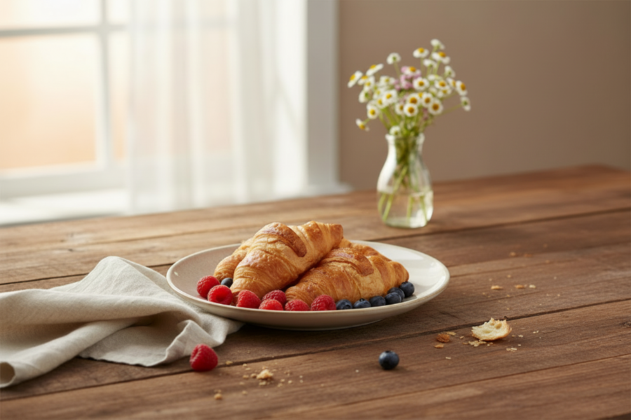 Cookinglife Serene Sand Frühstücksteller / Dessertteller ø 20 cm - Steingut - 4 Stück