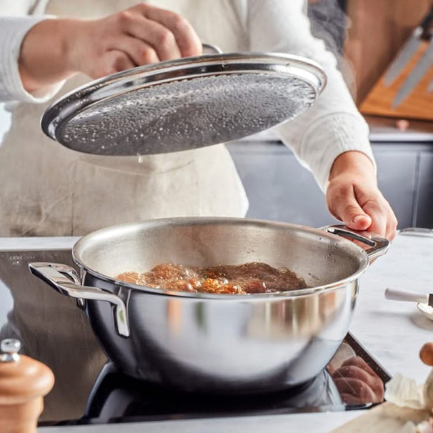 Demeyere Schmortopf mit Deckel Intense 5 - ⌀ 28 cm / 4 Liter