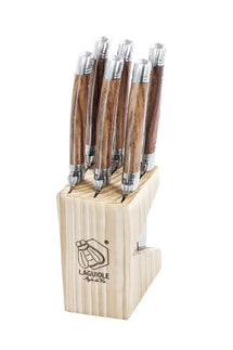 Laguiole Style de Vie Steakmesser Premium Line Holz - 6 Stück