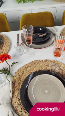 Cookinglife Kleine Schalen Delice Grau ø 12 cm - 6 Stück