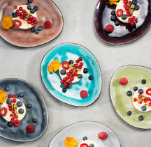 Cosy & Trendy Tiefe Teller Streetfood 19.5 x 16 x 5 cm - 10 Stück