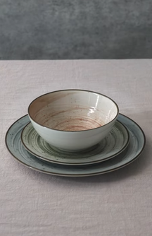 Cosy & Trendy Geschirrset Sintra Ivy Green 16-teilig / 4 Personen