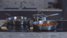 Beka Kochgeschirr Set Maestro 5-teilig - ohne Antihaftbeschichtung - geeignet für alle Wärmequellen (Kochpannen, Stielkasserolle & Suppentopf)