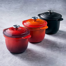 Le Creuset Reiskocher / Cocotte Every - Tradition - Kirschrot - ø 18 cm / 2 Liter