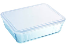 Pyrex Auflaufform - mit Deckel - Kochen & Einfrieren - 25 x 19 x 8 cm / 2.6 Liter