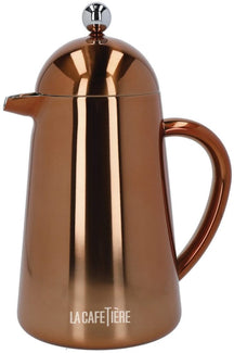 La Cafetière Cafetiere Havana Edelstahl / Kupfer - Doppelwandig - 1 Liter / 7 Tassen