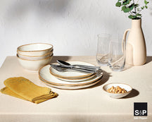 Salt & Pepper Suppenschalen / Schalen Artisan Weiß ø 17 cm - 4 Stück