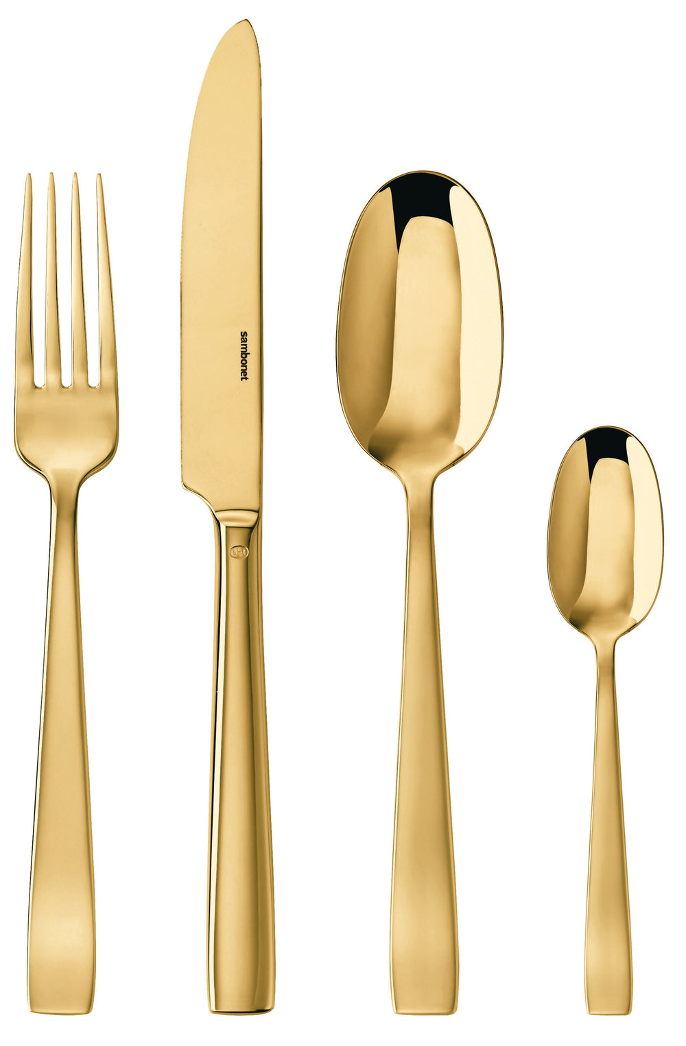 Sambonet Besteckset Flat Gold 24-teilig