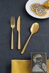 Sambonet Besteckset Linear Gold 24-teilig