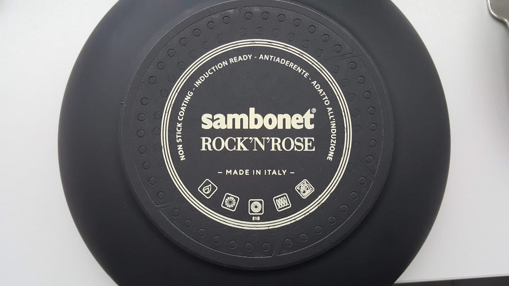 Sambonet Kasserolle Rock 'n' Rose Creme ø 18 cm / 1.7 Liter - Standard-Antihaftbeschichtung