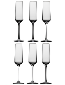 Zwiesel Glas Champagnergläser Pure 215 ml - 6 Stück