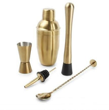 Salt & Pepper Cocktailset Bar Gold 7-teilig