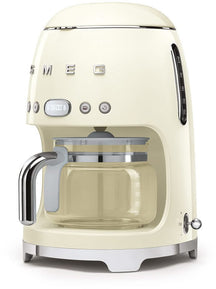 SMEG Filterkaffeemaschine – 1050 W – Creme – 1,4 Liter – DCF02CREU