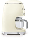 SMEG Filterkaffeemaschine – 1050 W – Creme – 1,4 Liter – DCF02CREU