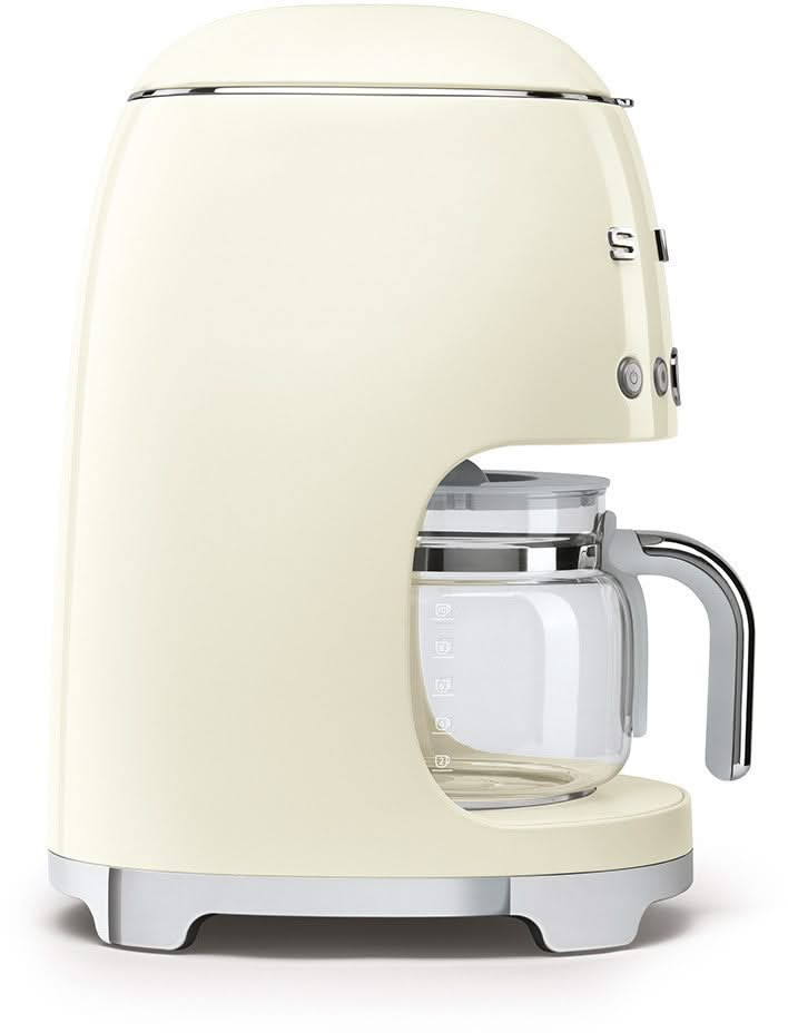 SMEG Filterkaffeemaschine – 1050 W – Creme – 1,4 Liter – DCF02CREU