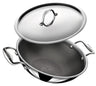 Stahl Cookware Hybrid Wok-Pfanne – 24 cm – inklusive Deckel