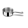 Stahl Cookware Dreifach-Pfannenset – 4-teilig – Kochtopf 18, 20 und 24 cm – Kochtopf 16 cm