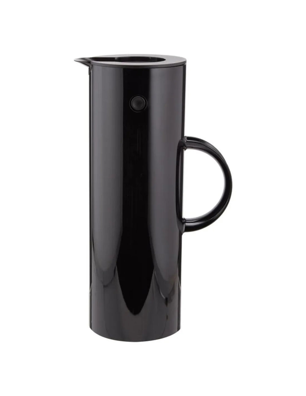 Stelton EM77 Isolierkanne, Serviertablett &amp; Kanne mit Deckel schwarz