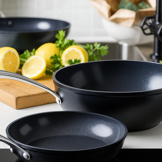 PFAS-freie Pfannen (auch bekannt als teflonfreie Pfanne)