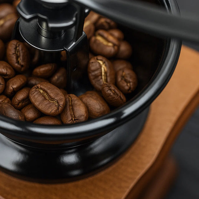 Manuelle oder elektrische Kaffeemühle