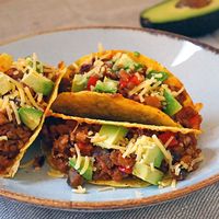 Vegetarischer Taco