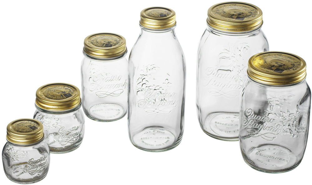 Bormioli Rocco Mason Jar Quattro Stagioni - ø 8 cm / 400 ml