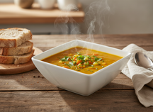 BonBistro Yong Squito Schalen 18 x 18 cm - Weiß - 6er-Pack