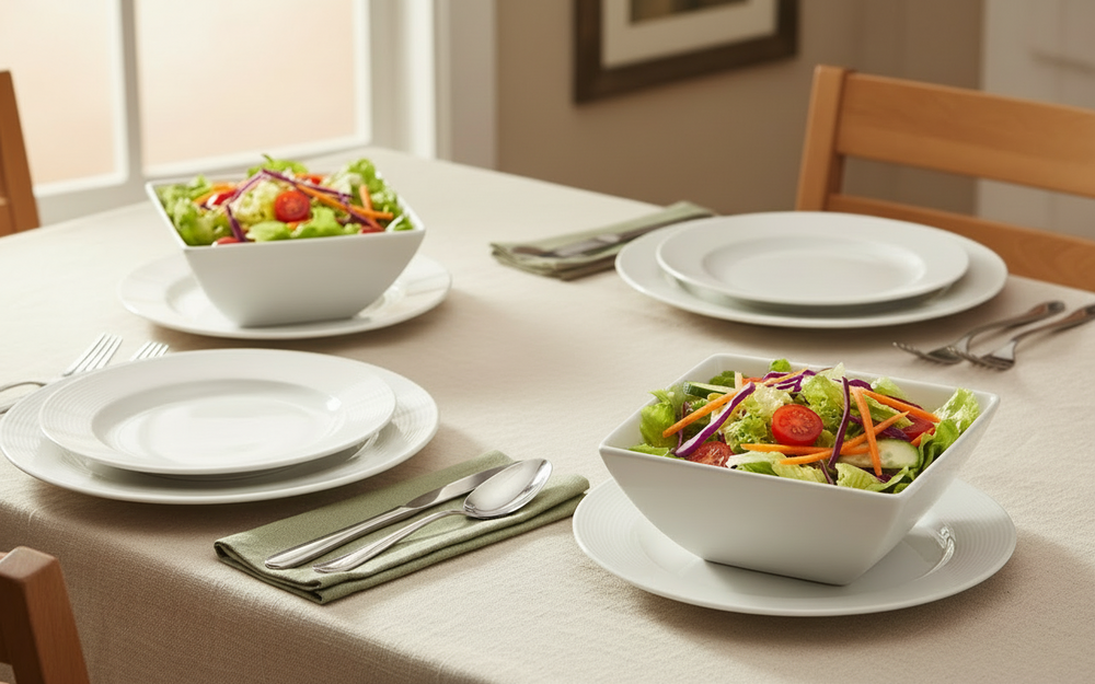 BonBistro Salatschüsseln Yong Squito 23 x 23 cm - 2er-Set