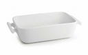 BonBistro Auflaufform Yong Squito – 20 x 14 x 6 cm / 1,1 Liter – Weiß – 2 Stück